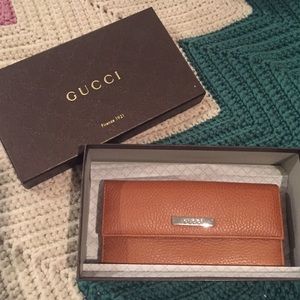 Cognac Gucci Wallet